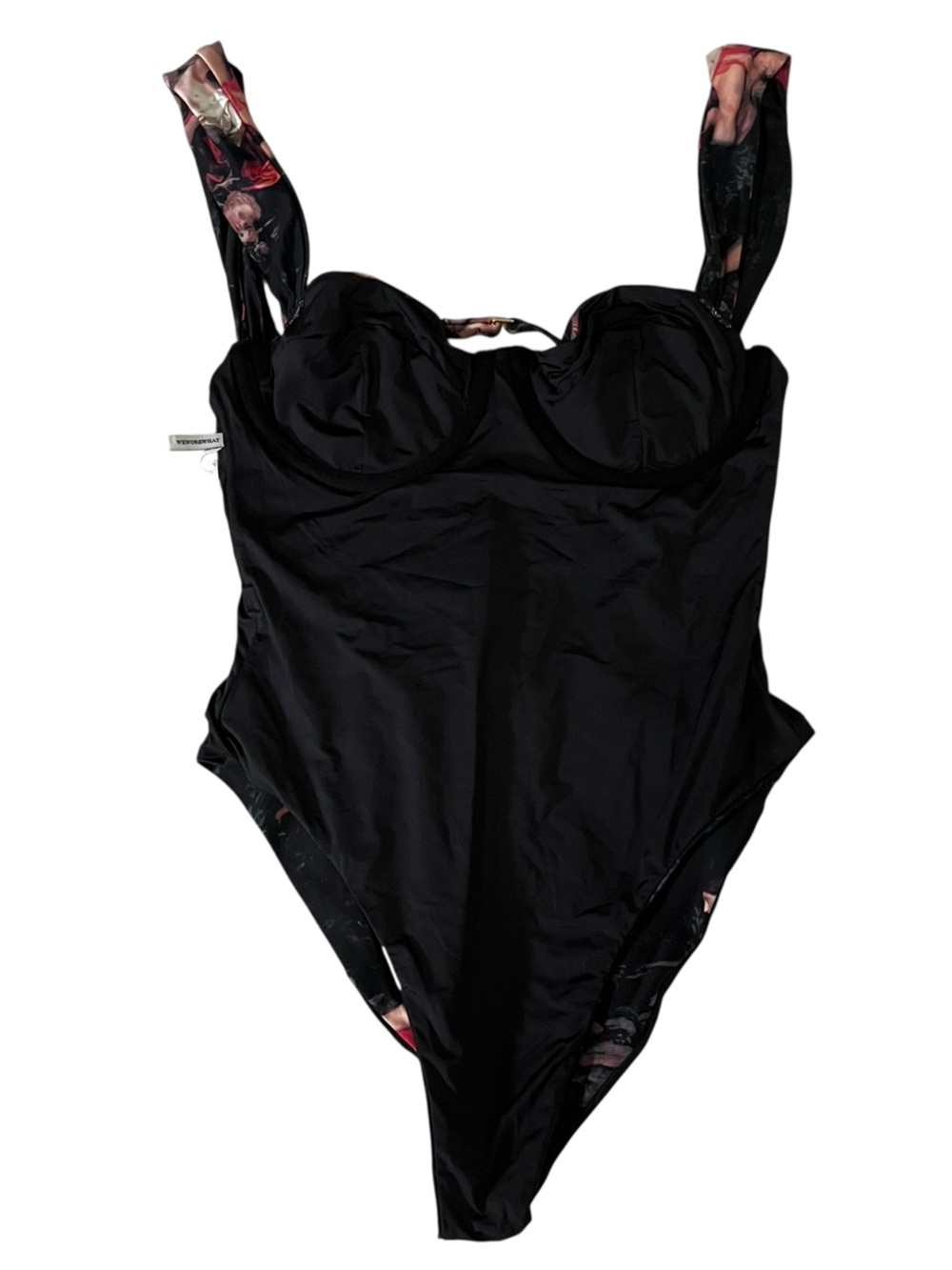 WeWoreWhat Painted Angels Vintage Danielle One-Piece Swimsuit — Size Small - Picture 14 of 16